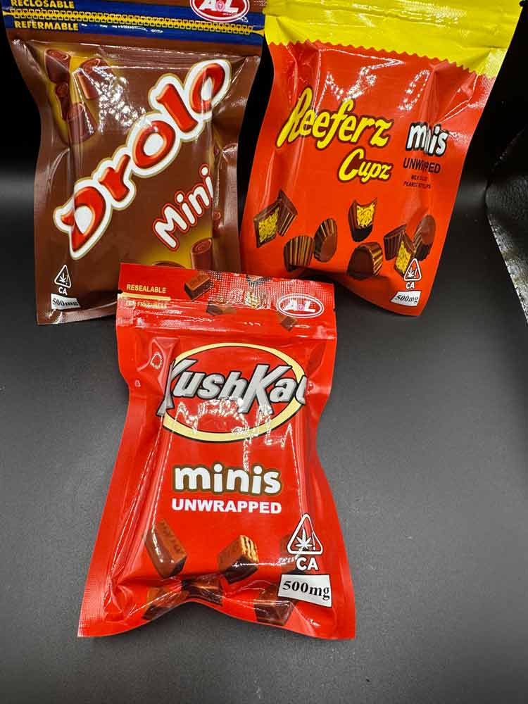 Mini Chocolate Bars 500mg