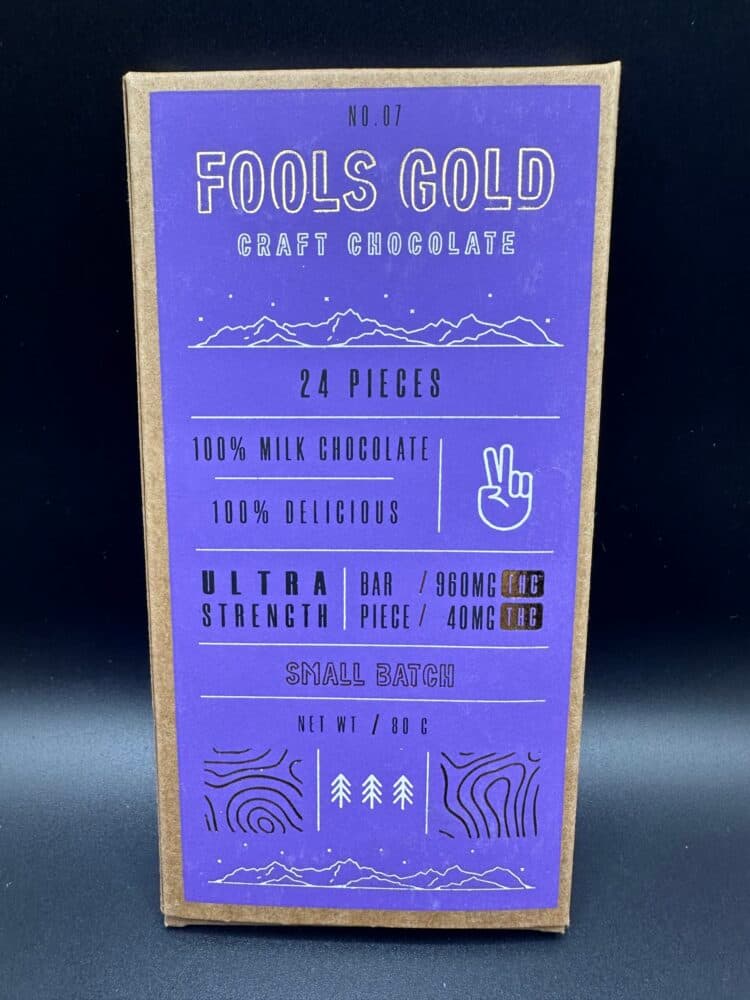 Fools Gold Chocolate Bars