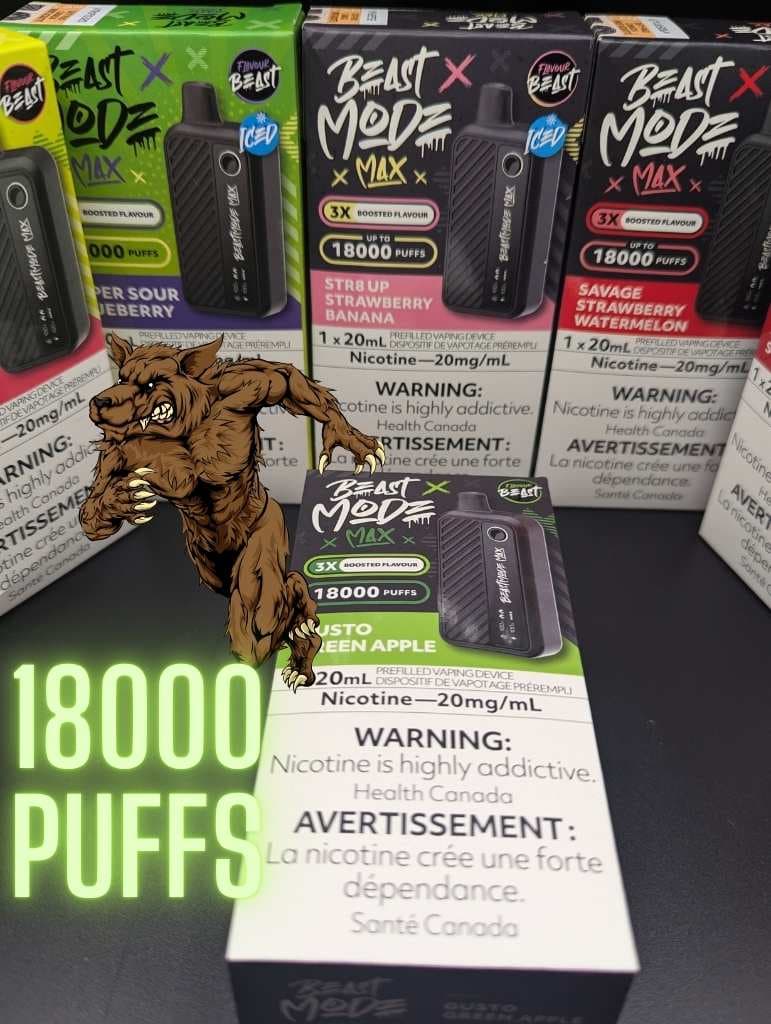 Beast Mode Max 50,000 Puffs