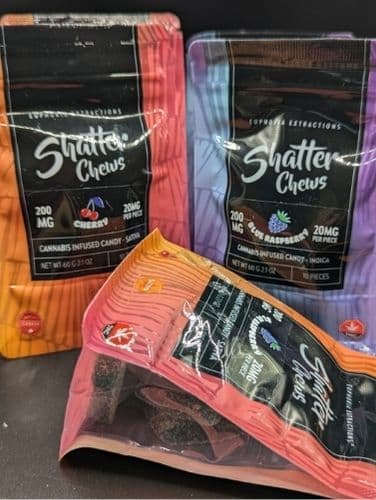 Shatter Chews 200mg Sativa & Indica