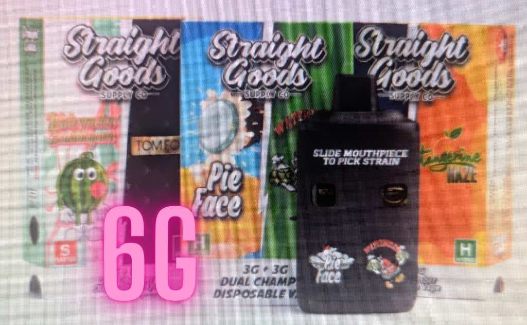 Straight Goods 6G THC Vapes