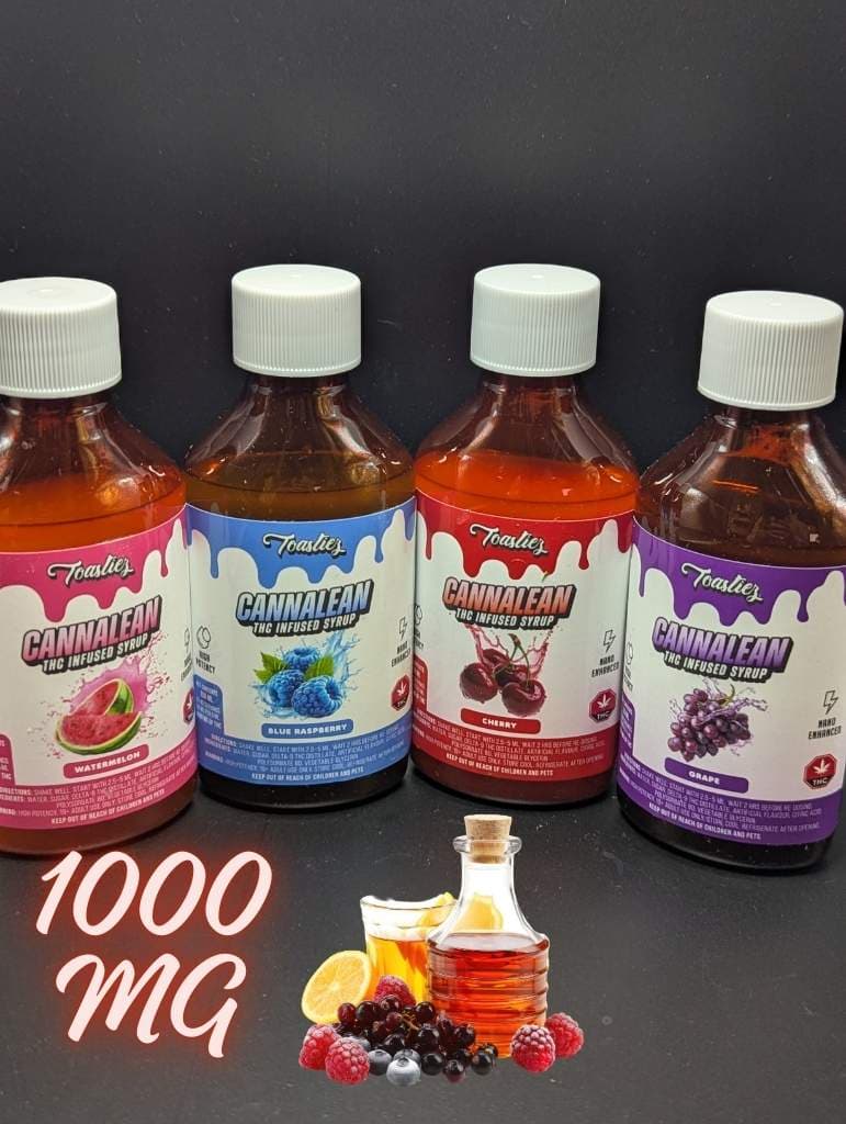 Toastiez THC Infused Syrup 1000MG