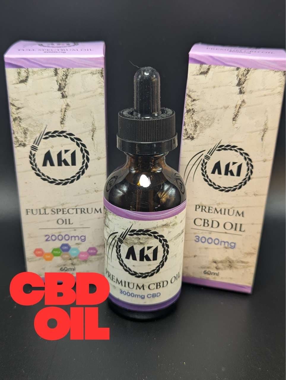 AKI CBD OIL 60ml
