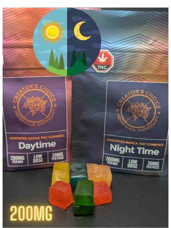 Day or Night Time Gummies 200MG