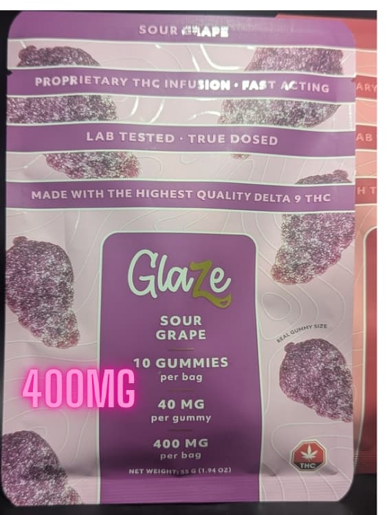 Glaze 400MG Gummies