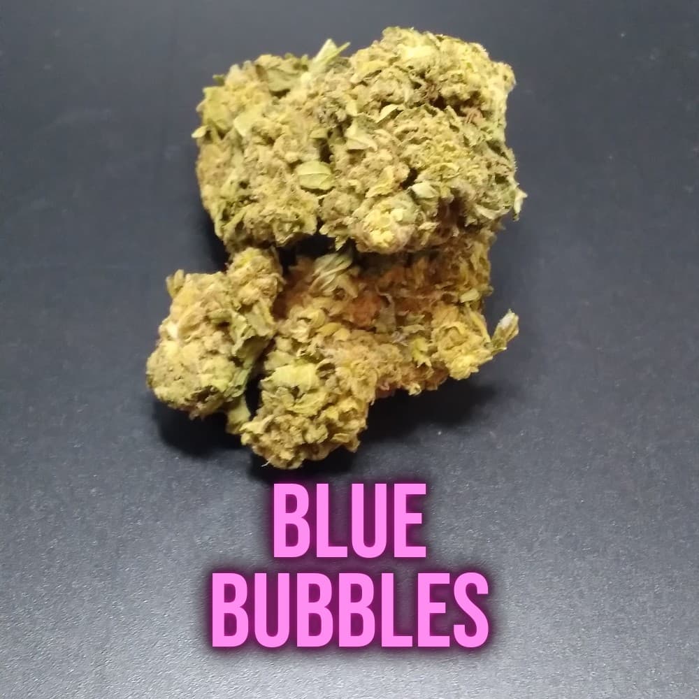 Blue Bubbles Indica cannabis flower