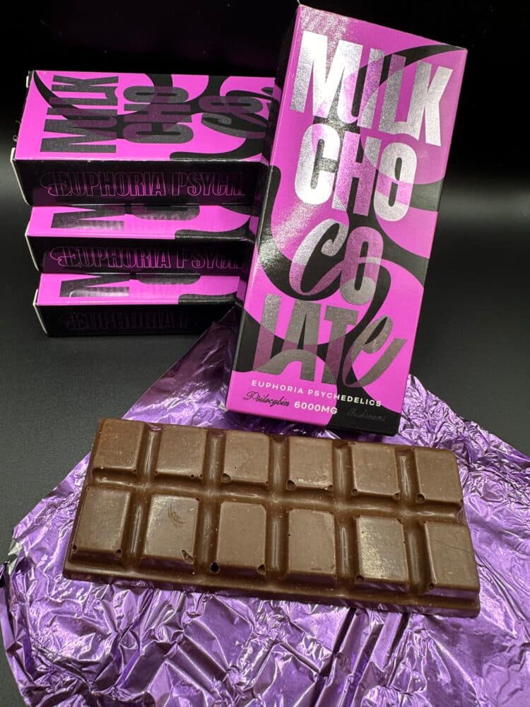 Euphoria Chocolate Mushroom Bars