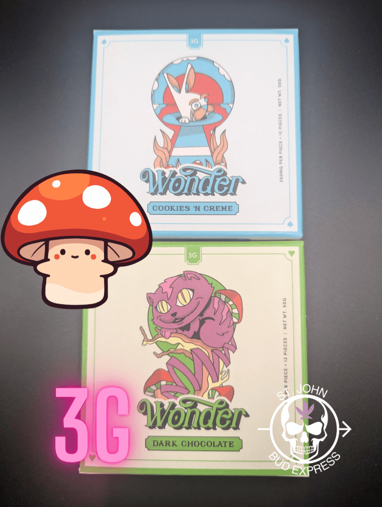 Wonder Shroom Bars 3G
