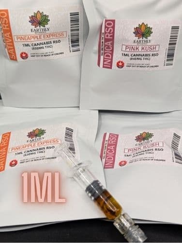 RSO 1ml Cannabis THC Oil Indica or Sativa