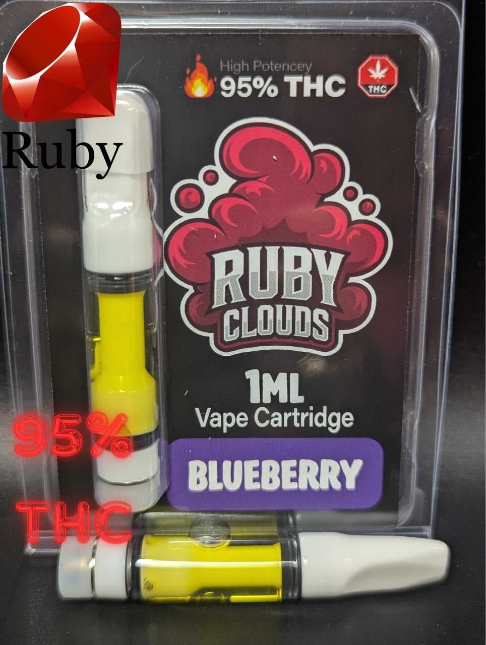 Ruby Cloud 1ml Cart