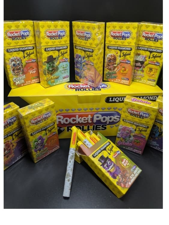 Rocket Pops 10 pack- Shatter Infused
