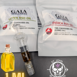 Gala wellness RSO 1 ML Oil Sativa & Indica