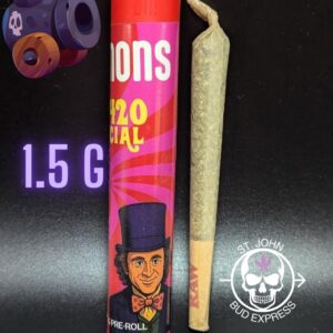 Wonka Runtz Infused 1.5 G Joints