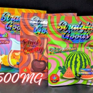 Straight Goods Edibles 500mg THC