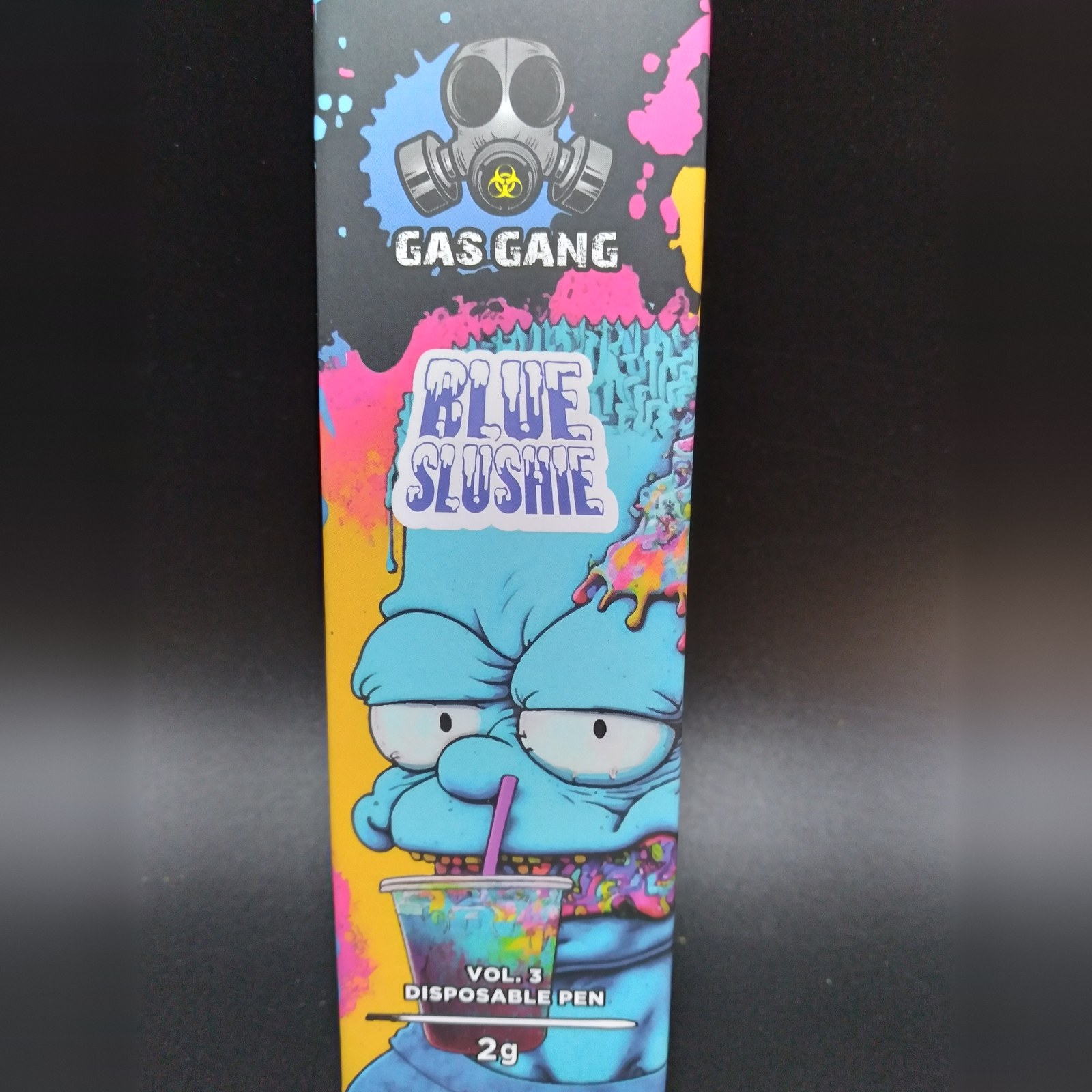 Gas Gang 2G THC vape, Blue Slushie